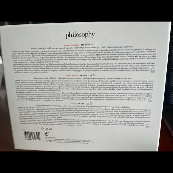Philosophy Congrats! Giftset 3 Shower Gels - Picture 3 of 3